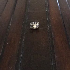 Pandora oyster pearl charm.